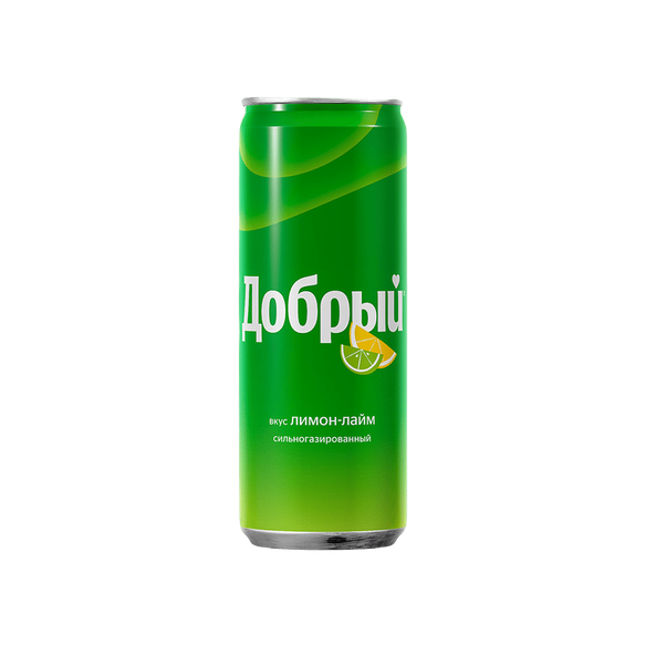 Добрый Лимон-лайм 0,33 л ж/б