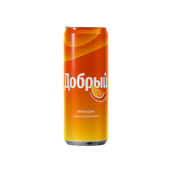 Добрый Апельсин 0,33 л ж/б