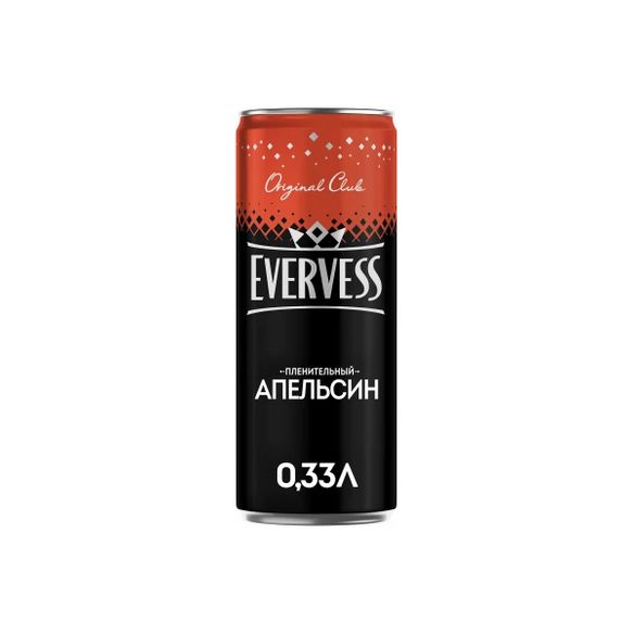 Evervess Апельсин 0,33 л ж/б