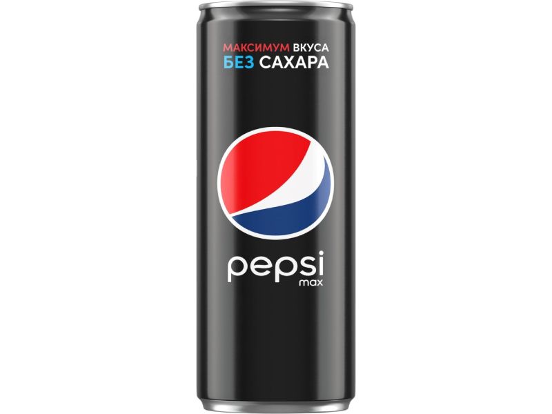 Pepsi без сахара ж/б 0,33 л